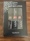 NYX Professional Velvet Matte Lipstick 3 Piece Set-VMLSSET01 NIB
