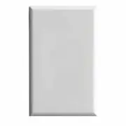 HPM Excel Blank Grid & Plate White | XL770/0WE