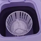 Portable Washing Machine 11L ABS PP Automatic Mini Foldable Bucket Was 10494.