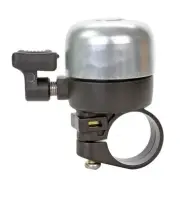 BICYCLE BELL PRO ALLOY MINI SILVER SUNLITE