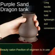 Purple Clay Guasha Moxibustion Jar Lotus Fire Dragon Jar Anti Scalding Tool 艾灸艾草