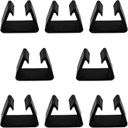 Wicker Furniture Clips WorthPlanet 8 Pcs Sectional Sofa Rattan Furniture Clamps Patio Alignment Fasteners Clips Rattan Sofa Clips for Outdoor Patio Sofa Rattan Chair Connector W200021