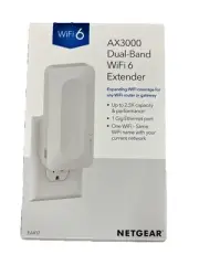 NETGEAR - AX3000 Dual-Band Wi-Fi 6 Extender ( EAX17 ) NEW SEALED FREE SHIPPING