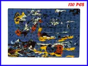 Jackson Pollock - Blue (Moby Dick) Art - 120 Piece Jigsaw Puzzle