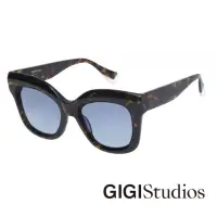 在飛比找momo購物網優惠-【GIGI Studios】質感蝴蝶型貓眼太陽眼鏡(玳瑁 -