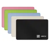 HDD SSD Case External Hard Drive Enclosure 2.5" Hard Disk Box USB 3.0