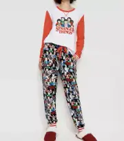 NEW PETER ALEXANDER STRANGER THINGS PJ SET TOP & PANTS WOMENS 1+ 16-18 RRP$119