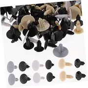 BUGUUYO 1 Set Car Nylon Buckle Rivets Car Decor Cable Tie Car Phone Mount Cable Clips Carabiner Clip Car Fasteners Door Panel Clips Car Door Trim Screws Fastener Bumper Clips Nylon Clips