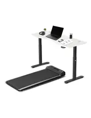 [Lifespan Fitness] Walking Pad M2 Treadmill with Ergo Desk Automatic Standing Desk 1500mm in Black