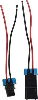 Luxshiny 2pcs Pin Automotive Connector with Flexible Cable for Reliable Electrical Connections Vehicles Male and Female Plug Kit