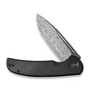 WE Knife Beacon 20061B-DS1 Knife Hakkapella Damasteel Black Titanium