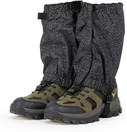 [ARrase] Leg Gaiters,Outdoor Gaiter,Durable Adjustable Size Leg Gaiter,Sand and Waterproof Tearproof Hiking Gaiter,Cycling Leggings