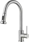 WELS Kitchen Taps Pull Out 2 Mode Spray Basin Mixer Tap 360° Swivel Laundry Sink