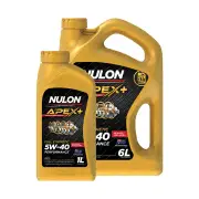 Nulon Full Synthetic APEX+ 5W-40 Performance Engine Oil 7L APX5W40 Refer SYN5W40