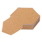20pcs Cork Coasters for Drink, 4 Inch Hexagon Drink Coaster