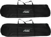 A2K's ACC4395-99x2 Two Dual-Pack Heavy-Duty Speaker Stand Canvas Carrying Bags