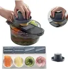 HUBBE Mandolin Food Slicer Food Cutter Chopper Adjustable Blades
