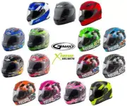 Gmax GM-49Y Youth Full Face Street Helmet Lightweight Intercom Compatible S M L