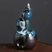 Backflow Incense Burner Waterfall Incense Cone Holder for Office Decoration