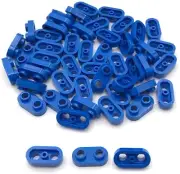 Lego 50 New Blue Plates Round 1 x 2 w/ Open Studs Parts
