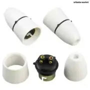 B22 Lamp Holder Bayonet Cap BC Bulb Light Fitting Accessories 240V white