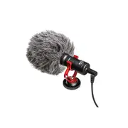 Boya By-MM1 Cardioid Condenser Microphone Set For Smartphone/DSLR Black