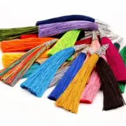Curtain Silk Tassels Bookmark Window Fringed Tassels Accessory Diy 5/10/15pcs