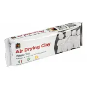 Educational Colours Air Drying Quality Ready To Use Modelling Clay White 1kg
