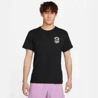 在飛比找蝦皮商城優惠-NIKE 短T DRI-FIT 黑色 啞鈴甜甜圈 短袖 上衣