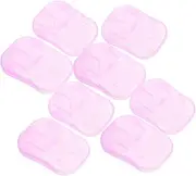 Anneome Travel Soap Sheets 15 Pack Hand Cleaning Soap Sheets for Camping for Portable Hand Wash