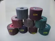 2 Piece FLEECE (Nonwoven) Wheel Grit 80 400 For Burnishing Tools Machine Fein