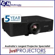 Epson EB-L635SU High Brightness Short Throw Laser Projector (Black). 5Yr Wrnty