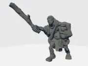 StoneAxe Miniatures - Cleric Man