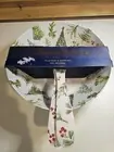 Tommy Bahama Christmas Salad Serving Set Bowl Utensils Holiday Gift Melamine Set