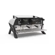 SAN REMO F18 WHITE PANELS 2 GR BRAND NEW BLACK ESPRESSO COFFEE MACHINE CAFE BAR