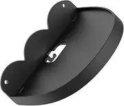 Audio Stand Wall Speaker Shelf Wall Mounted Speaker Shelves Multi-Functional Audio Rack Wall-Mounted Audio Bracket Wall Speaker Storage Holder Household Speaker Shelf Black Abs