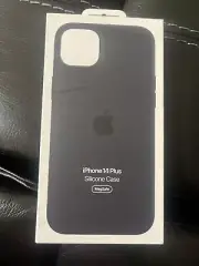NEW GENUINE ORIGINAL Apple iPhone 14 Plus Silicone Case with MagSafe - Midnight