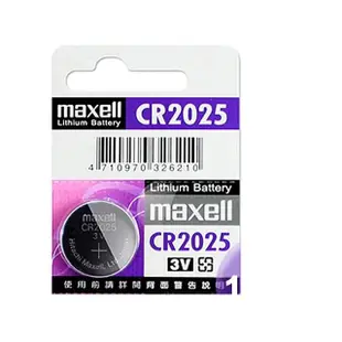 【maxell】日本制maxell公司貨CR-2025/CR2025 100顆入 鈕扣3V鋰電池