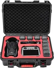 [GAEKOL] Waterproof Hard Carrying Case for DJI Mavic 4 Pro Drone, Perfect Storage for RC 2 or RC Pro Remote Controller, Up to 9 Batteries, Charging Hub and Other Accessories (Case Only)