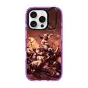 iPhone 16 Pro Impact Ring Stand Case MagSafe Compatible Conan The Destroyer by Frazetta Girls