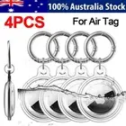 4 Pack Airtag Holder, Jelly Color Airtag Case Waterproof For Apple Air Tag Case