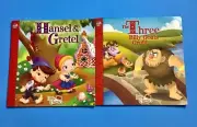 HANSEL & GRETEL & THE THREE BILLY GOATS GRUFF BY LITTLE CLASSICS BOOKS