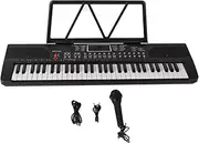keyboard piano, Electronic Digital Piano Portable Keyboard for Beginners with Music Rest, Power Adapter