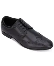 Kenneth Cole Reaction Men's Shoes Zeke Wingtip Oxfords Black 8M, 12M