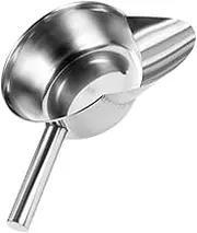 Scoop French Fry - Stainless Steel French Fry Scoop, Multifunctional Chip Scoop | Dessert Portion Tool, Portable Kitchen Siring Scoop, Kitchen Pocket Chain No Slip