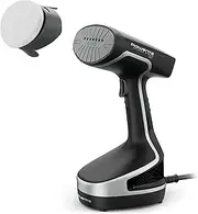 [Rowenta] Steam Force DR8250 Steam Brush, 200 W, Continuous Steam 30 g/min, Steam Boost 90 g/min, Quick Heating, Hygienised and Disinfected, 2 Steam Levels, All Types of Textiles