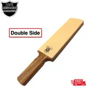 Leather Strop-Cut throat Razors Sharpening Strap Knives- Wood Handle Sharpener