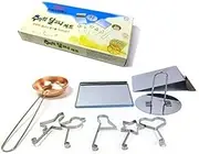 Korea Old Fasioned Sugar Candy Ppogi DALGONA Draw Set (9 Pcs in 1 Set)
