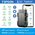 2024 TOPDON TOPSCAN OBD2 Bluetooth Car All System Scan Code Reader Scanner Tool