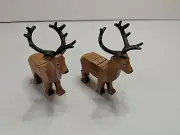 Set of 2 Lego Reindeer.